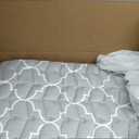 6th Generation Japanese Floor Futon Mattress - Extra-Thick 9-Layer Modern Futon with 100% High-Density Foam, Portable Floor Mattress Sleeping Pad for Adults, Guest Room, Dormitory, Single Size 75"x25" (Grey)