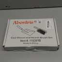 Coal Shovel and Hearth Brush Set Made of Natural Wood and Coco Bristles, Hearth Tidy Set, Fireplace Shovel and Brush, Fireplace Tool Set, Metal Brush Pan Set, Fireplace Tools, Firepit Tools