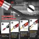 Wire Stripper for Drill,Wire Stripping and Twisting Tool for 6/8/10/12/14AWG,Portable Wire Nut Twister for Power Drill,Cable Quick Twister Tool and Connector8pcs