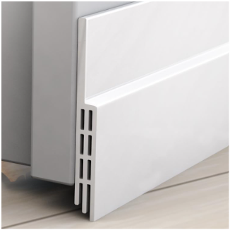 Vellure® Door Draft stoppers for Bottom of Door  New Premium Door Sweep/Door Seal Strip (Save Energy – installs Quickly and Easily) Door Weather Stripping, Ideal for Keeping Out Cold (5x39 White)