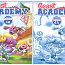 Art of Problem Solving: Beast Academy 4A Books Set (2 Books) - 4A Math Guide, 4A Math Practice