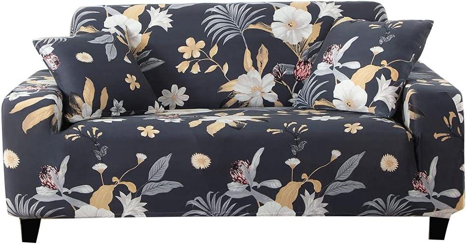 HOOBUY Printed Sofa Cover Stretch Couch Covers Patterned Slipcovers for Armchair (US-HXMY, Armchair)