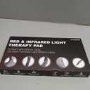 ALLOLO Red Light Therapy for Body, 3-in-1 LED Bead Red Light Therapy Belt with Timer Remote Control, 12.6"*6.3" 660nm&850nm Infrared Light Therapy for Body Back Waist Shoulder Knee Joint (Corded)