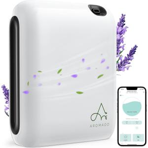 1500 Sq. Ft Coverage Waterless Essential Oil Diffuser for Home, 200ML Bluetooth Scent Diffuser with Cold Air Tech, Aromatherapy Diffuser for Large Rooms, Smart Scent Air Machine