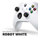 Xbox Core Wireless Gaming Controller – Robot White– X|S, One, Windows PC, Android, and iOS