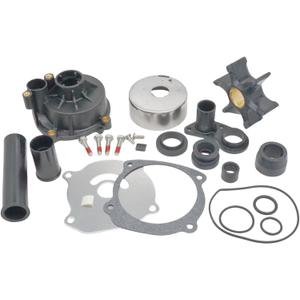 Boat Marine 5001595 Water Pump Impeller Kit with Housing for Johnson Evinrude V4 V6 V8 75 90 105 115 120 130 135 140 150 175 200 225 250 HP Outboard Motor Replace 435929 18-3315