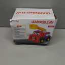 Interactive Talking Fire Truck Toy for Toddlers 1-3, Musical Toy with Realistic Sirens & Sounds & Lights, Recording Repeating Learning Toy, Car Toddler Toys for 2 Year Old Boy Girl Birthday Gifts