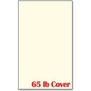250 Sheets Cream Colored Legal Size Cardstock (8.5 X 14 Inches) - 65lb Cover