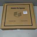 UMAIL File Box,Hanging File Organizer,Portable Storage Bins with Lids,Letter-size File Holder File Cabinet for Office/Home/Decor No Folders(1pack