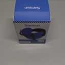 Travel Pillows for Airplanes, Airplane Pillow for Long Flight, Airplane Head Strap with Eye Mask for Sleep, Travel Neck Pillow for Car Road Trip, 360 Support Headrest, Stop Bobblehead, Black