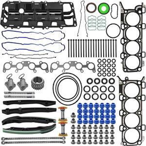 Timing Chain Kit w/Head Gasket Set Fit for Ford F-150 2018-2020 5.0L