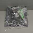 LETVPVOW Vintage Hardback 3 Ring Binder 3 Inch, Professional Leather Binder 3 Ring, Three Ring Binders Fits 8.5 x 11, D Ring Binders for Photo Album, Home, School and Office Supplies-Black