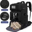 Mens Travel Backpack 40L, TSA Approved Carry On X-Large Backpack with USB Charging Port Durable Water-resistant Convertible Duffle Luggage Bag Large Weekender Bag Daypack Fits 17.3 Inch Laptop