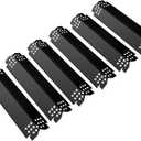 Unicook Grill Burner Covers for Nexgrill 720-0888, 720-0888N, 720-0830H, Grill Heat Plates Replacement Parts Kits, 14.6 Inch Heat Shields Tents, Flame Guards, 6 Pack
