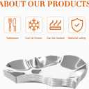 304 Stainless Steel Grillable Oyster Shells Reusable Machine washable for cooking grilling oysters shrimp scallops (12)
