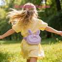 Teen Girl Gifts Trendy Stuff - Purple Fanny Pack for Girls, 3 4 5 6 7 8 9 10 Year Old Girl Birthday Gifts, Fanny Pack Girls Purse Belt Bag Crossbody Bag - Purple