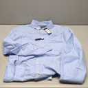Tommy Hilfiger Men's Long Sleeve Button Down Stretch Oxford Shirt in Regular Fit (Bright Blue) XL
