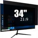 34 Inch Privacy Screen for Monitor with 21:9 Widescreen Monitor Blue Light Screen Protector - Anti-Glare - Anti-Scratch Protector Film for Data Confidentiality Privacy Shield