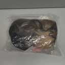 Black and Pink Short Bob Wigs with Bangs for Women Loose Wavy Hair Wig Curly Wavy Bob Cosplay Wig Shoulder Length Heat Resistant Synthetic Costume Wig, 14 Inch