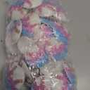 Kenning 48pcs Resin Baseball Drip Ice Cream Cupcake Ring Toppers Baseball Sport Cupcake Topper Rings for Sports Ball Theme Baby Shower Birthday Party Cake Decoration Supplies