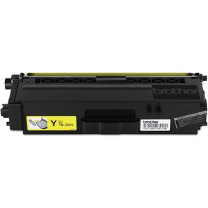 Brother Genuine Standard Yield Toner Cartridge, TN331Y, Replacement Yellow Toner, Page Yield Up to 1,500 Pages, Amazon Dash Replenishment Cartridge, TN331