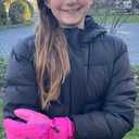 N'Ice Caps Kids Waterproof Winter Thinsulate Warm Gloves (Black, S)