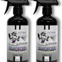 Smoke Odor Eliminator Spray - Completely Remove Smoke Smell From House, Car, Clothes, Hands, Hair, & More - Best Odor Eliminator For Smoke - Bamboo Teak Fragrance - 2 16 oz Bottles