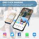 512GB Flash Drive[No App Required] Intended for Phone Tablet Androidphone and Computers, 4 in 1 Photo Stick for Phone Memory Storage Easily Backup Photos Videos（Gold）