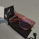 miyya Blue Light Glasses for Women & Men Oversized UV & Blue Light Blocker Chunky Frames, Stylish Eyewear Accessories