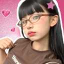 Trendy Fake Glasses Small Rectangle Y2K Eyewear with Anti Blue Light for Women's Cosplay and Daily Style