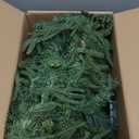 Prelit Christmas Garland 9ft with 50 LED Lights, Battery Opreated Christmas Decor Timer for Mantle Staircase Indoor and Outdoor Prelight Xmas Garland