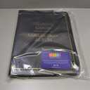 9 Pocket 3 Ring Leather TCG Binder for Baseball, Trading Game, and Sports Card, 30 Pages, Holds 540 Cards (10.8 x 1.8 x 13.5 In)