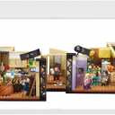 Acrylic Large Display Case for Lego The Friends Apartments 10292, Oracle Red Bull Racing F1 Model Car 42206, Clear Dustproof Protection Display Box for Collectibles with Black Base(25.6x13.8x7.8 inch)