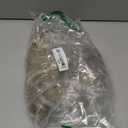 Clip in Hair Extensions 20 Inch 4PCS Synthetic Wavy Hairpieces for Women - Soft Thick Double Weft for Daily Party Use (1B)