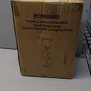 RORIANO Touch Bedside Table Lamp, Vintage Nightstand Lamp with 2 USB Ports for Living Room, 3 Way Dimmable Leaf Lamp Retro Table Lamp for Bedroom with White Glass Shade, LED Bulb Included (1 Pack - Brass)