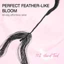 Miracle Knots Feather Crochet Hair (Deep Wave) - 20" Hand-Tied Synthetic Extensions, 100 Strands Soft Cotton Core Glue-Free Knotless Hair Pieces (Natural Black)