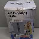 FOTING Dog Grooming Vacuum & Dryer Kit, 2.1L Double Dust Cup 10000pa Dogs Vacuums for Shedding Grooming, 6 in 1 Grooming Tools Cleaning, Low Noise Pet Grooming Vacuum for Dogs, Black
