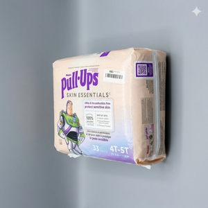 Pull-Ups Boys' Skin Essentials Potty Training Pants, Training Underwear, 4T-5T (38-50 lbs), 99 Ct (1 Pack of 33)