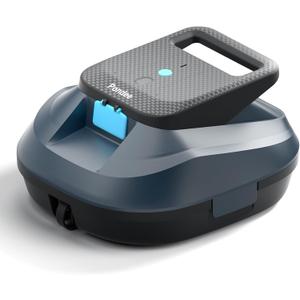 (2026 New) Pondee X2 Robotic Pool Vacuum, Cordless Pool Cleaner with 200-Min Runtime, Auto-Parking, 3.3h Fast Charging, for Above-Ground & Flat-Bottom Inground Pools up to 1290 sq.ft, Blue