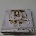 Bathroom Counter Organizer, Black Perfume Organizer for Dresser, 2 Tier Bathroom Organizer Countertop, Vanity Makeup Organizers, Skincare Display Tray for Bathroom Sink Storage