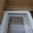 Clear Acrylic Plastic Dog Playpen - Clear Dog Play Pen - Easy Assemble Acrylic Dog Playpen - Puppy Playpen, Cat Playpen, Small Animal Playpen, Dog Play Pen Indoors (White, 23.6 H, 10PCS)