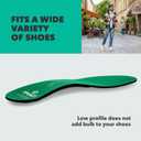 Spenco Rx Arch Support - Lightweight, Orthotic Shoe Inserts with 4-Way Stretch Fabric & SpenCore Layer for Shock Absorption, Odor Control & All-Day Comfort & Stability - Fits Most Shoes