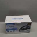 1700W Steam Iron for Clothes 20s Fast Heat-up, Iron with 10.14oz Water Tank, Non-Stick Ceramic Soleplate, Auto-Off, Spray Mist & Steam Burst, Ironing Clothes for Home, Grey