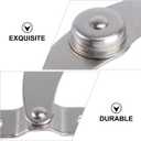 DOITOOL Adjustable Support Pull Rods 5.3 Inch Stainless Steel Telescopic Support Rods for Cabinet and Furniture Installation Set of 4