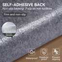 YDKGL 15PC Stair Treads Non-Slip Washable Peel and Stick Stair Treads for Wooden Steps Indoor Reusable Stair Carpet Treads Adhesive Stair-Runner Rugs for Kids and Dogs Elder8"x30"Gray