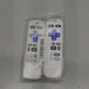 (Pack of 2) Remote Control Only for TCL Onn Hisense Sharp Philips Westinghouse Insignia Element TLC Roku Smart TV Ruko Ruku Roko Remotes Replacement (White)