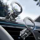 LISEN for MagSafe Car Mount [2026 Super Strong Magnets] Magnetic Phone Holder for Your Car [Vent&Dash] Magnet Cell Phone Holder Mount Cradle Car Accessories for Men Women fit iPhone 1712 Series Kits