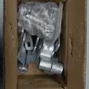 1-3/8" Chain Link Fence Gate Post Hinge, Galvanized Fence4pcs for 32mm Pipe Panel Frames, Male and Female Hing Carbon Steel Max Load 220lb Fit 1 "