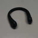 JISULIFE Portable Neck Fan Upgraded, Neckbrace Personal Hands Free, 5 Speed Gears Adjustment, 5000 mAh Wearable Bladeless Quiet Rechargeable for Outdoor Indoor, Gifts for Women Men- Black