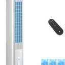 Windowless Portable Air Conditioner, Evaporative Air Cooler w/1.2L Water Tank, 3 Ice Packs, 7H Timer, 60 Swing, No Hose No Window Needed, 3-IN-1 Portable AC Unit for Room Bedroom Outdoor, Ivory